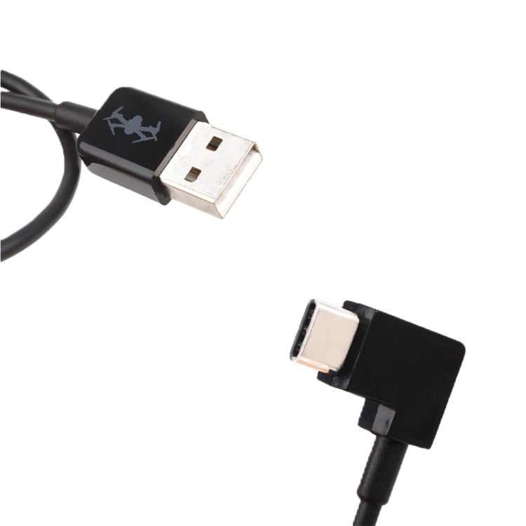 30cm USB to USB-C / Type-C Right Angle Data Connector Cable for DJI SPARK / MAVIC PRO / Phantom 3 & 4 / Inspire 1 & 2, USB to USB-C / Type-C 30cm USB to USB-C / Type-C Right Angle Data Connector Cable for DJI SPARK / MAVIC PRO / Phantom 3 & 4 / Inspire 1 & 2, USB to USB-C / Type-C